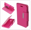 FUNDA FLIP COVER PARA SAMSUNG S7580 GALAXY TREND PLUS TIPO LIBRO FUCSIA
